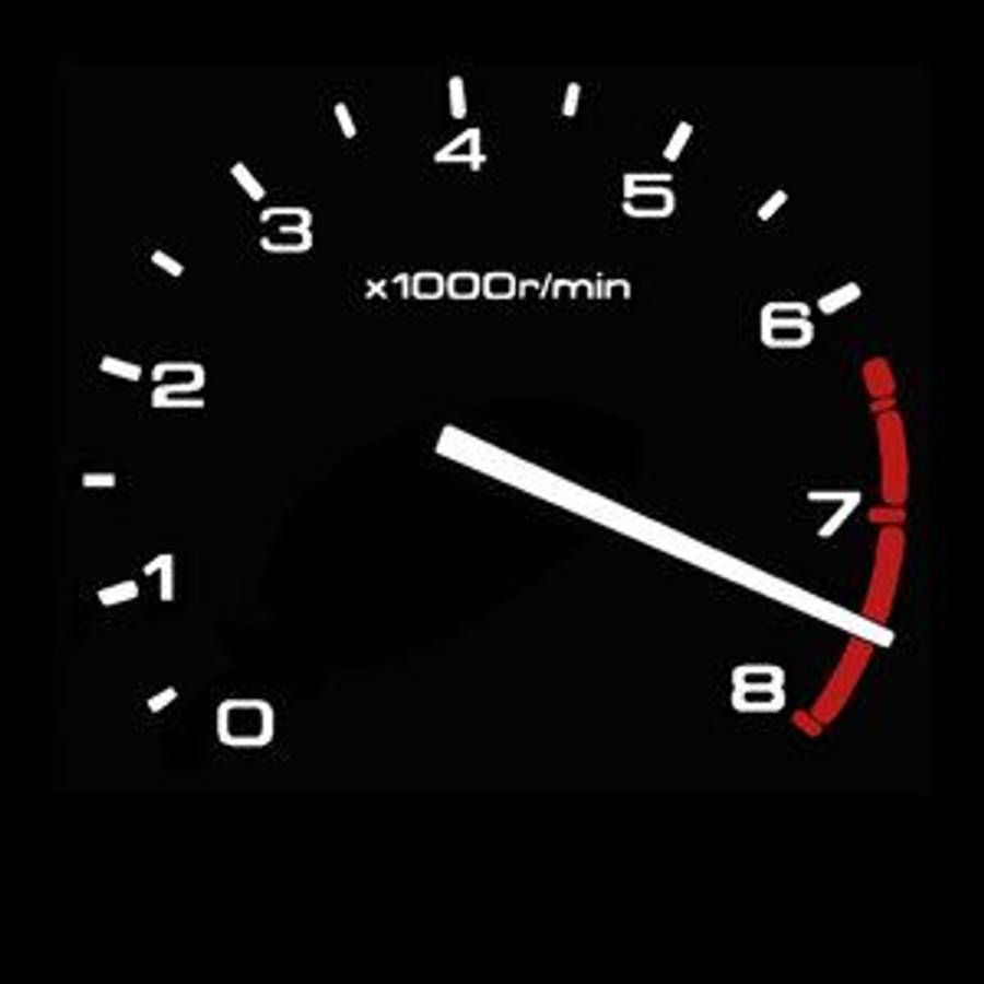 900x900 Speedtest Minimalist Speedometer Wallpaper