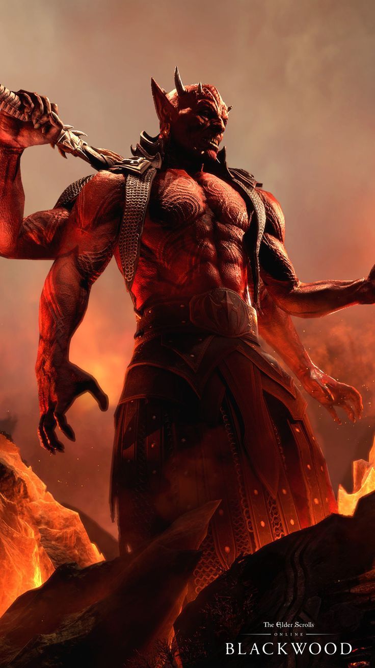 736x1308 The Elder Scrolls Online Game Monster 4K Ultra HD Mobile Wallpaper for iPhone & Android
