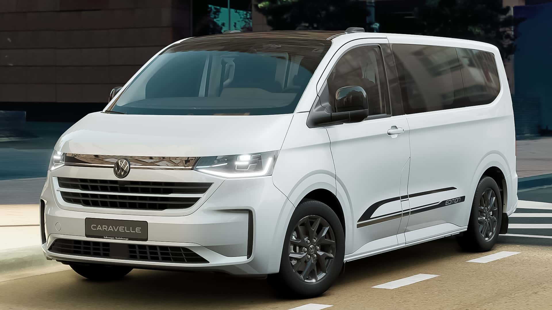 1920x1080 VW Transporter and Caravelle (2025): Special model with a sporty look