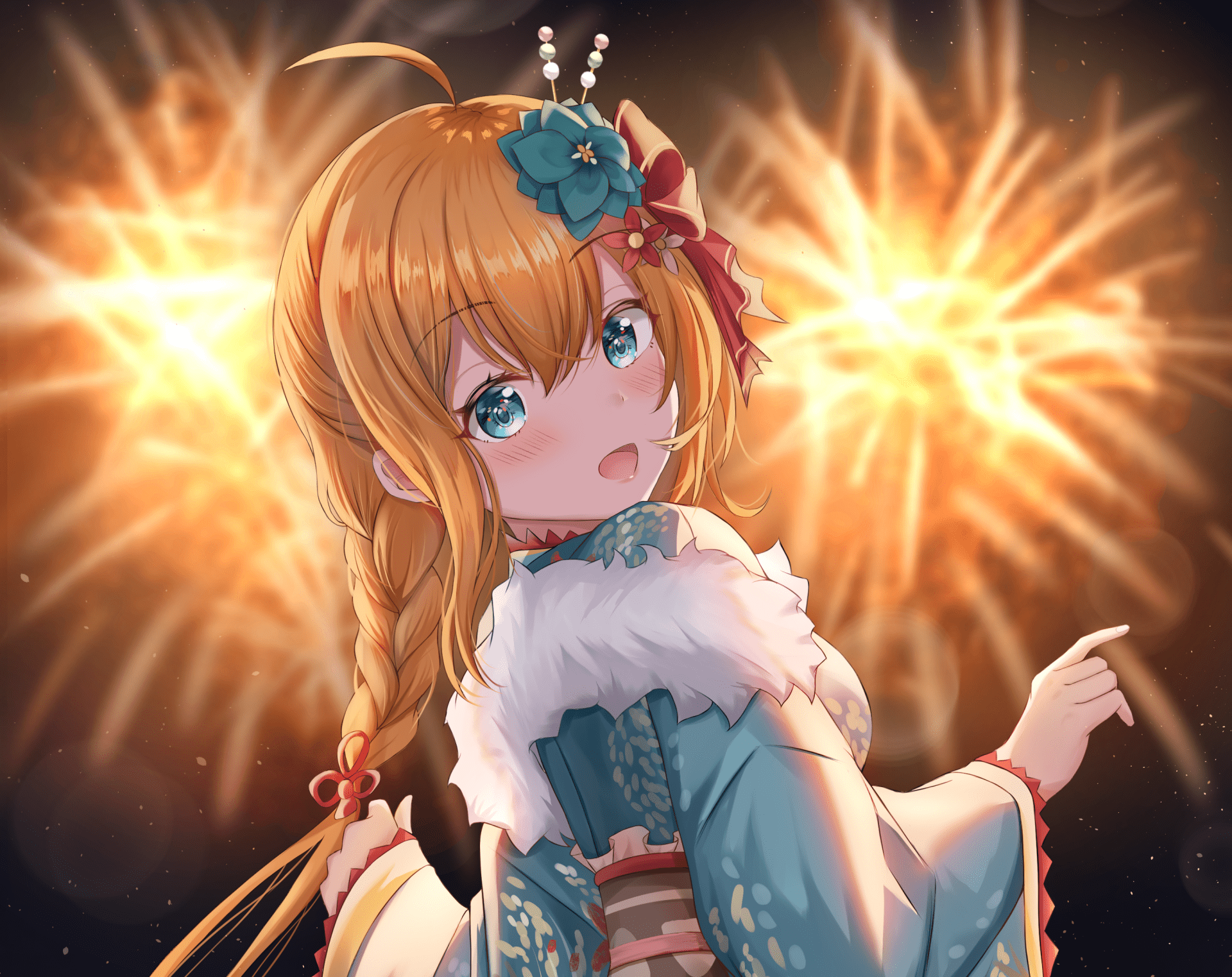 1920x1523 Download Pecorine (Princess Connect) Anime Princess Connect! Re:Dive HD Wallpaper by しろくま