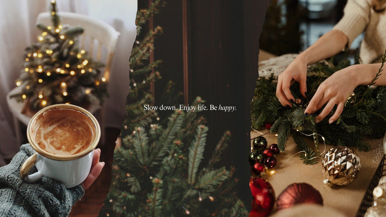 1600x900 Free editable Christmas desktop wallpaper templates
