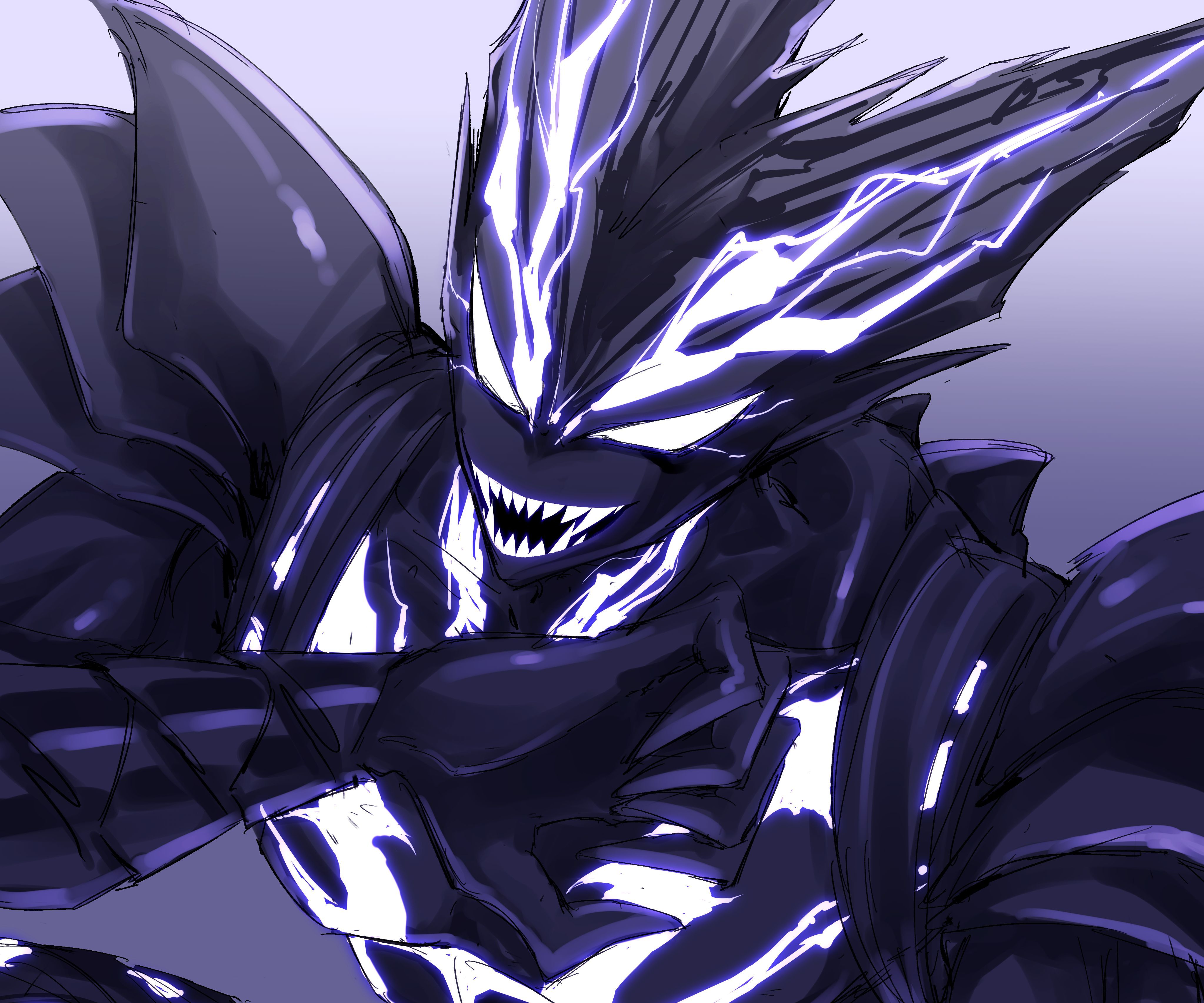 4093x3411 Monster Garou Wallpaper