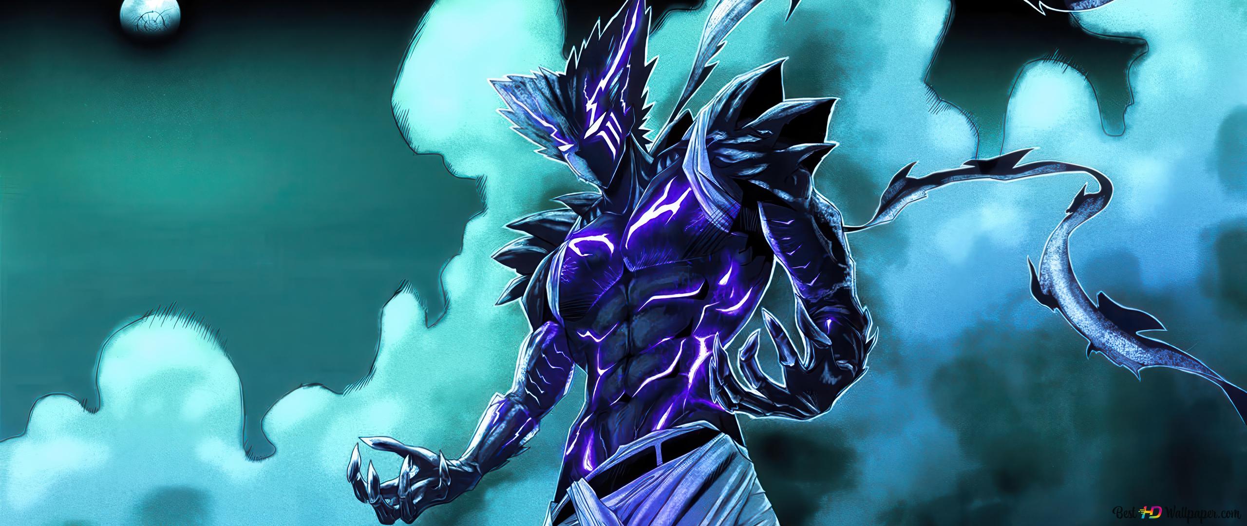 2560x1080 Garou Monster Form 4K wallpaper download