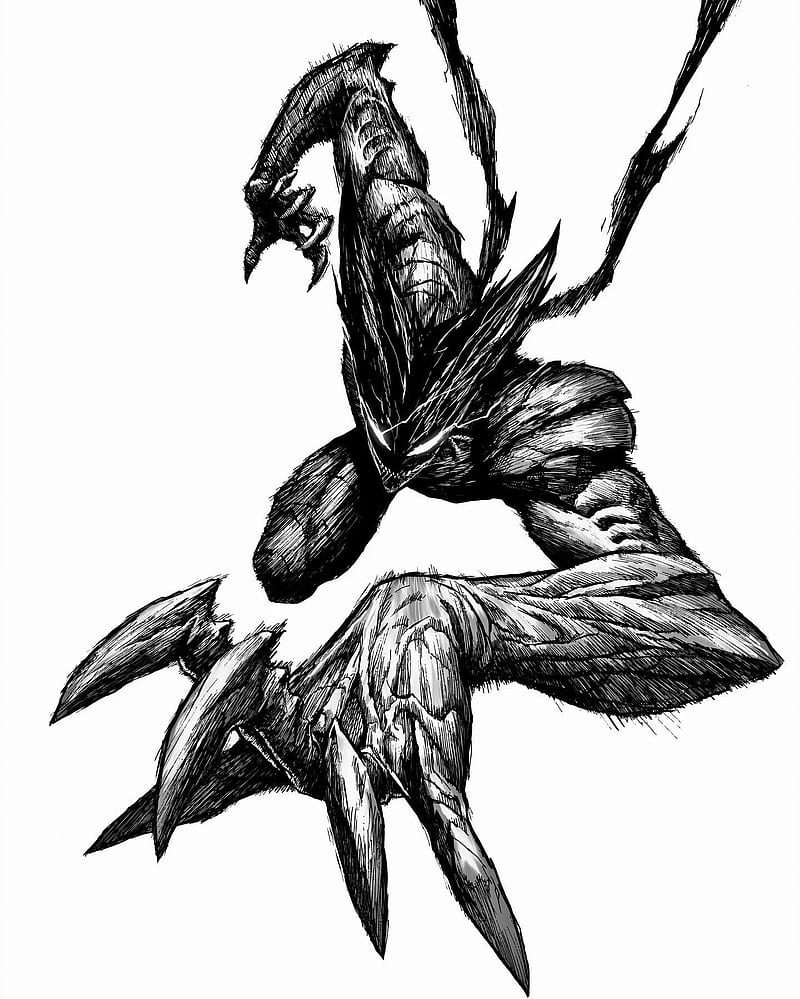 800x999 Garou, cazador de heroes, horror, monstruo, one punch man, opm, HD phone wallpaper