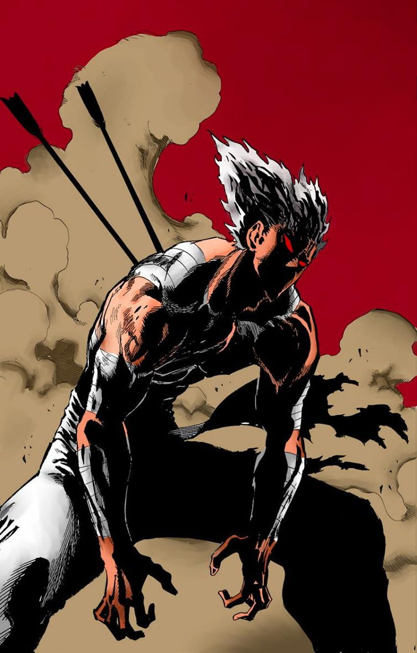 850x1330 Colored garou, garou one punch man HD phone wallpaper
