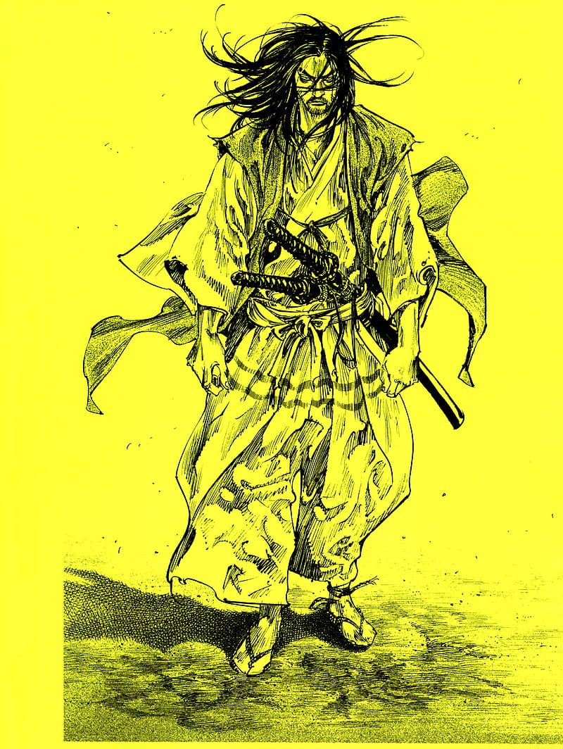 800x1064 Vagabond, Takehiko Inoue, Vagabond : Sumi, samurai, sword, HD phone wallpaper