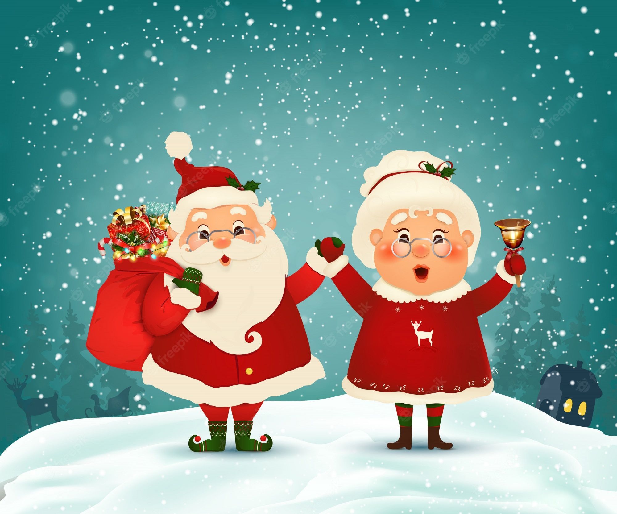 2000x1666 MRS. Santa Claus Wallpaper