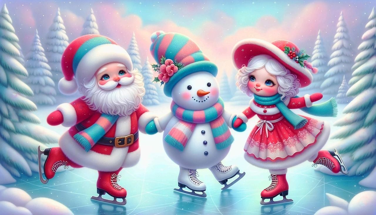 1280x731 Jolly Santa Claus Photo & Image: Download HD Stock Picture for Christmas
