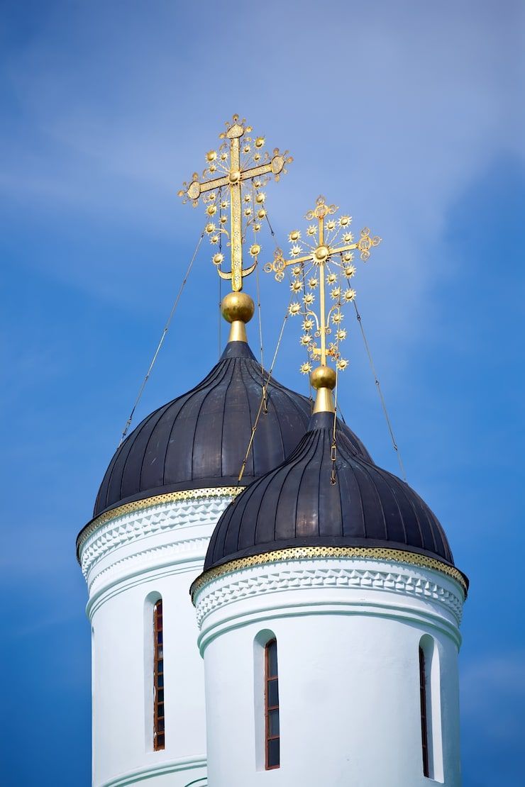 740x1110 Greek orthodox church Image