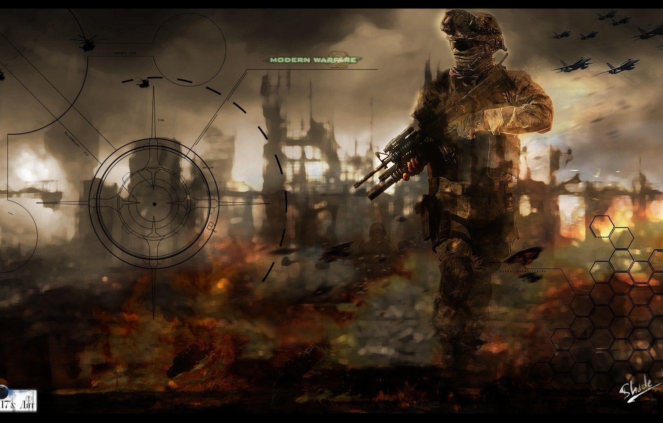 Wallpaper ID 644826  duty games modern video 1080P x warfare call  art hd architecture Video Games Call Of Duty Modern Warfare 2 free  download