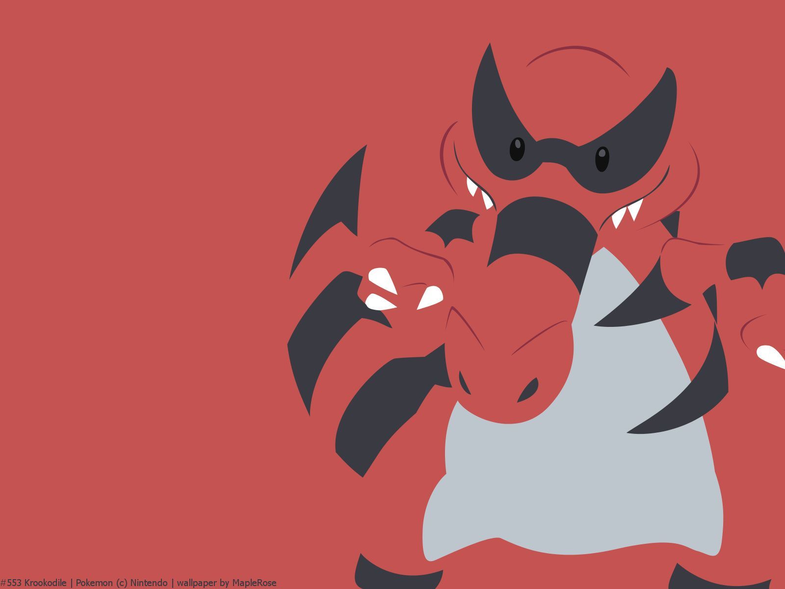 1600x1200 Krookodile. PokéWalls