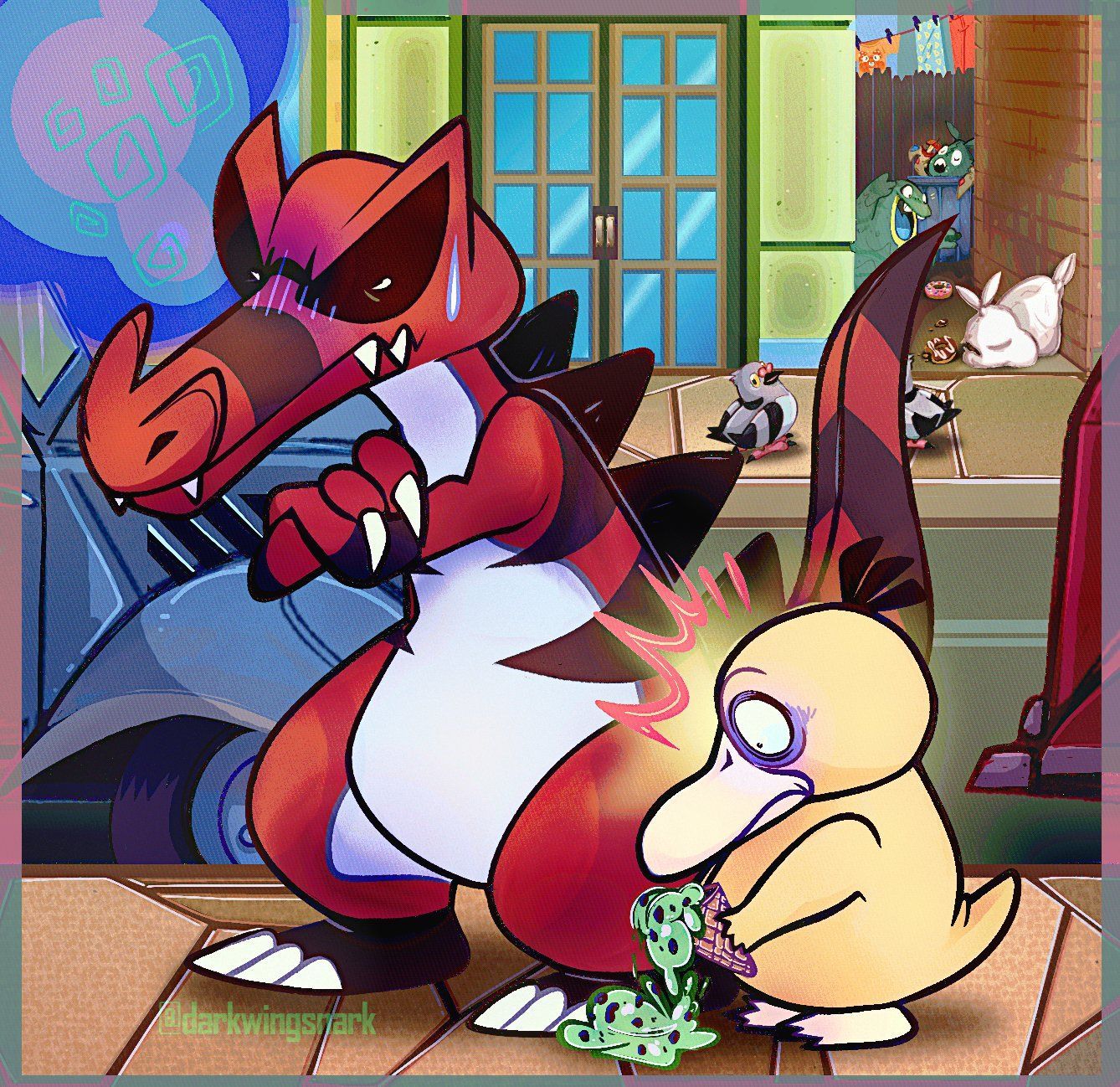 1338x1298 Krookodile / X