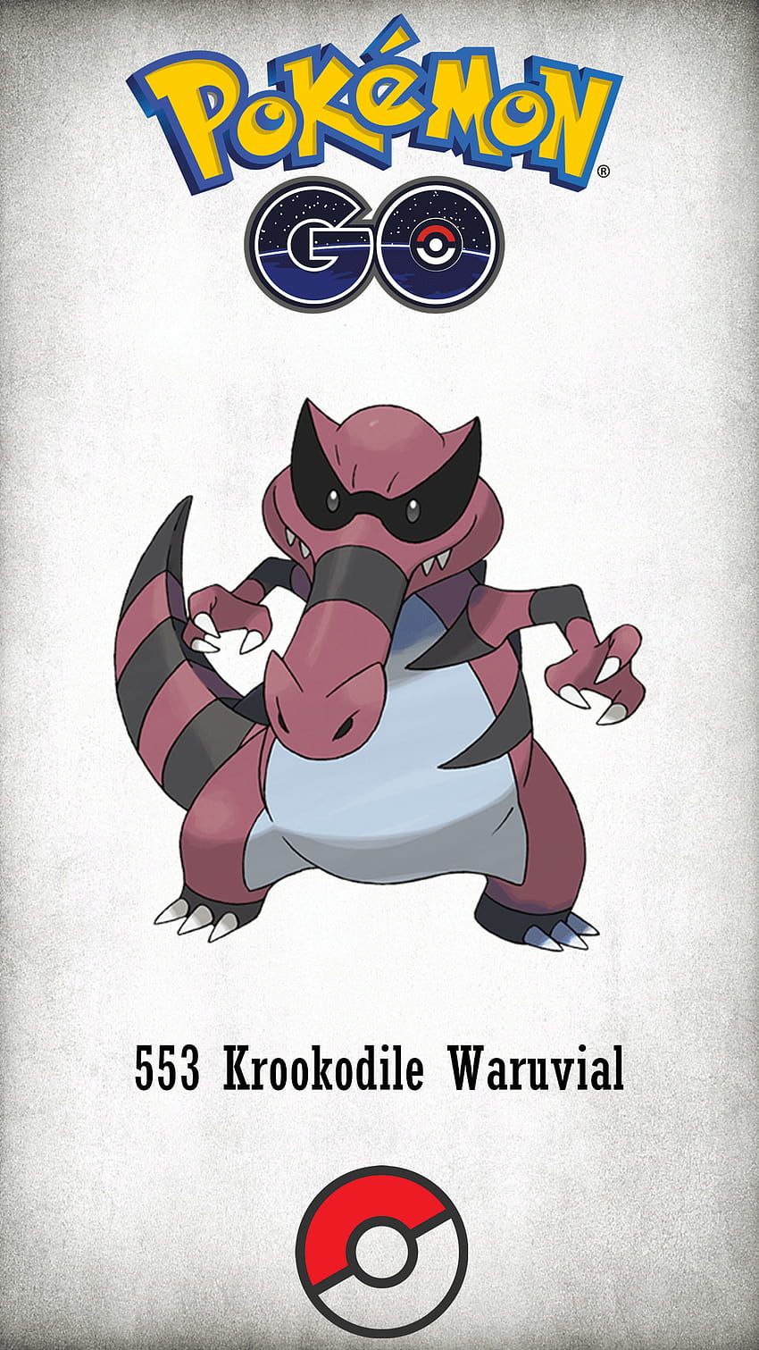 850x1511 Character Krookodile Waruvial HD phone wallpaper