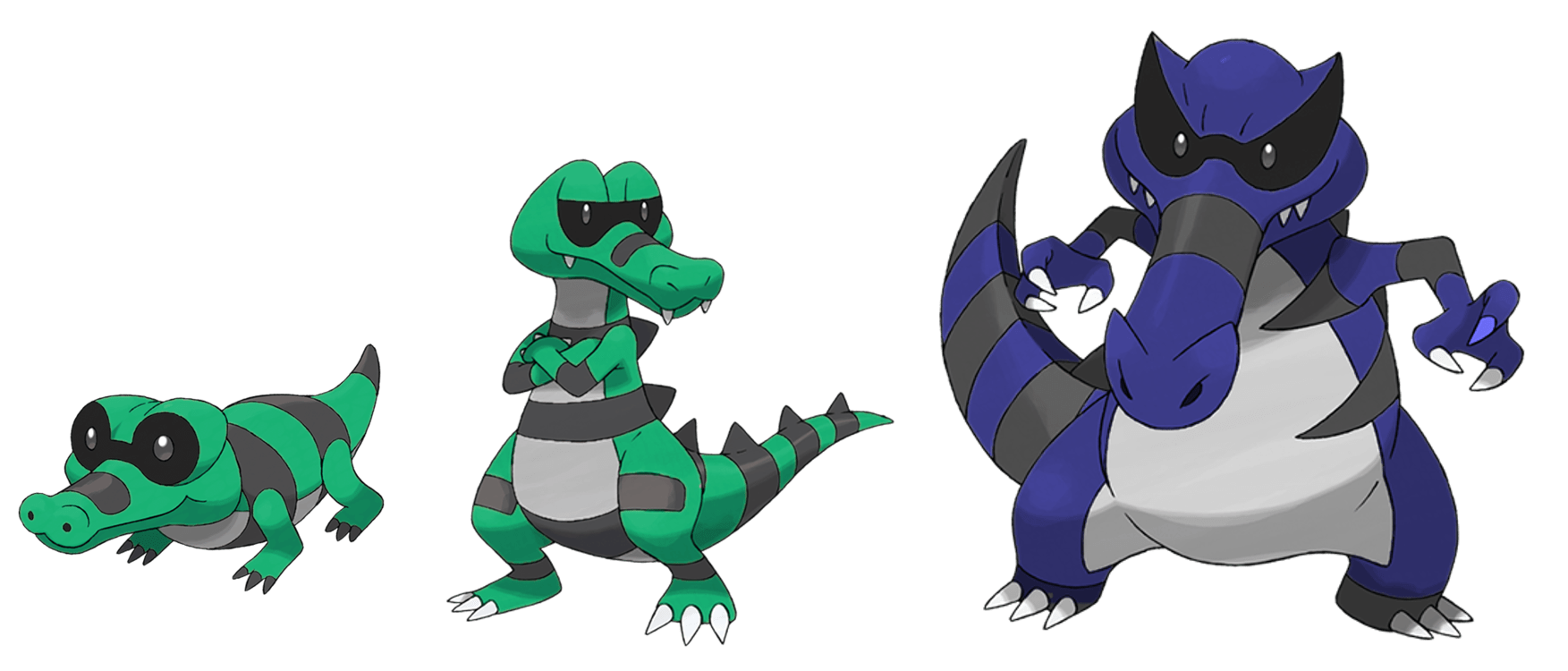 1753x750 Krookodile Pokemon, Ground Type, Intimidate Ability, Powerful Attacker, Dark Type PNG