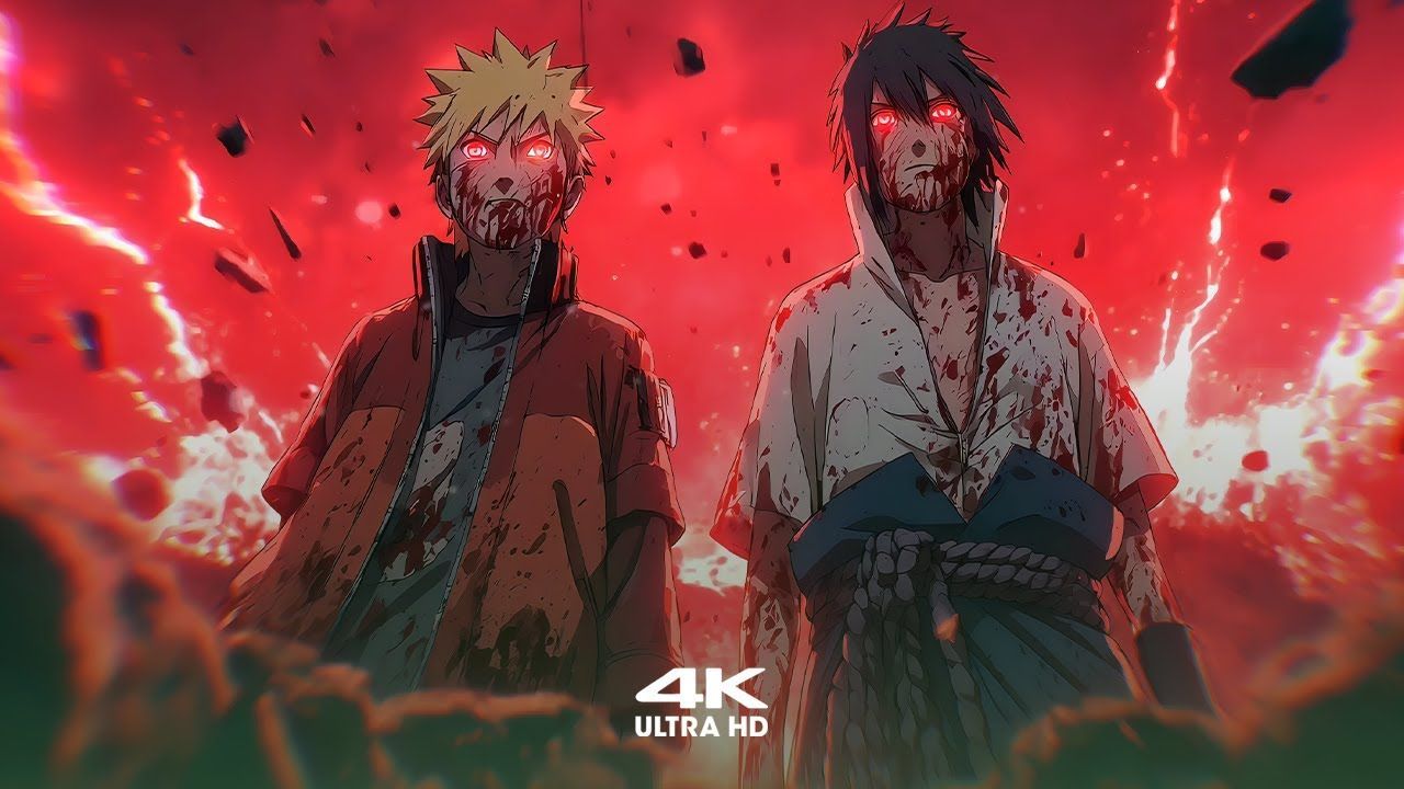 1280x720 Naruto vs Sasuke Final Battle