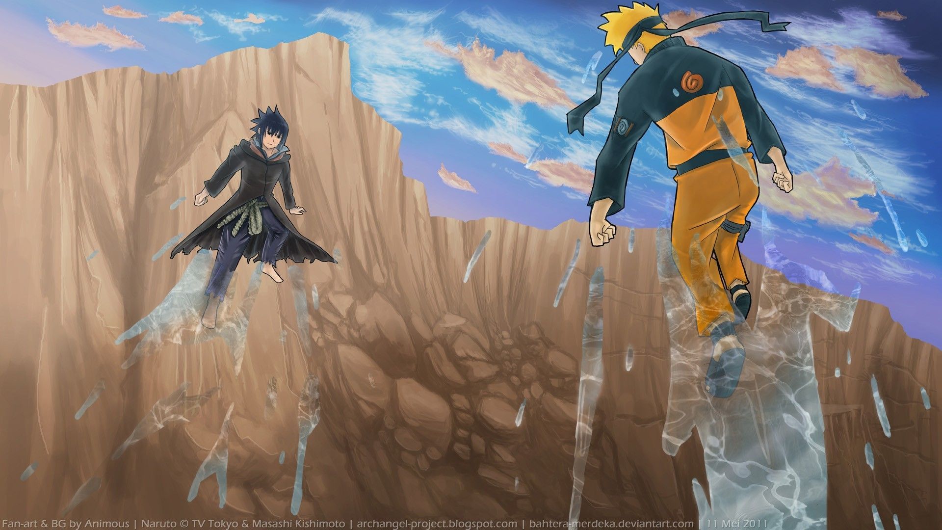 1920x1080 Naruto Sasuke Wallpaper
