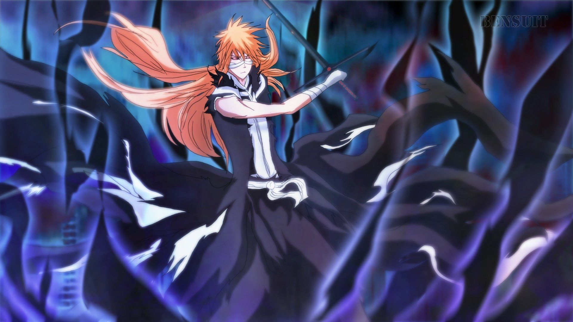 1920x1080 Bleach Anime HD Wallpaper: Dynamic Battle Scene