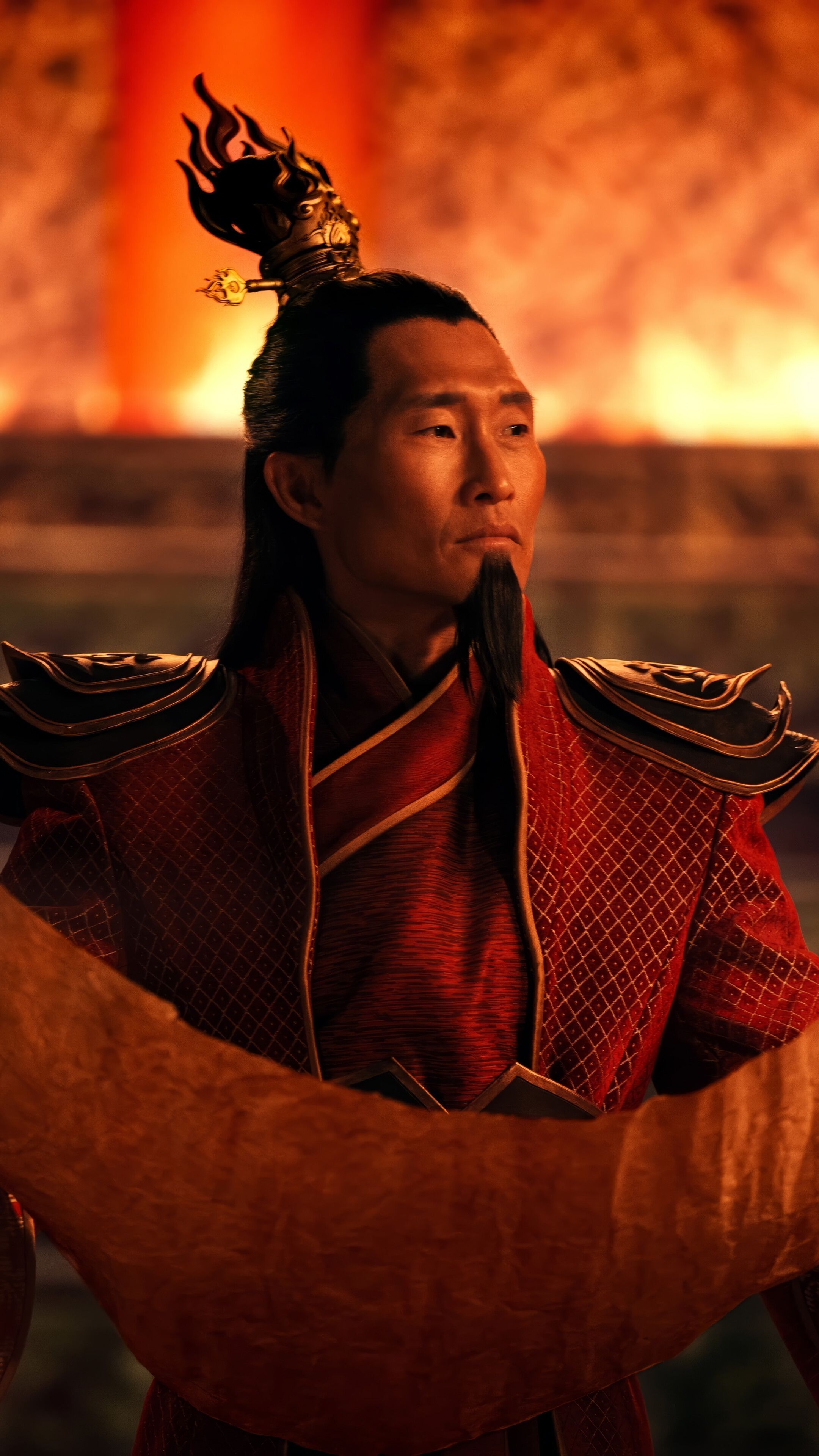 2160x3840 Fire Lord Ozai Avatar: The Last Airbender Netflix 4K Wallpaper iPhone HD Phone o