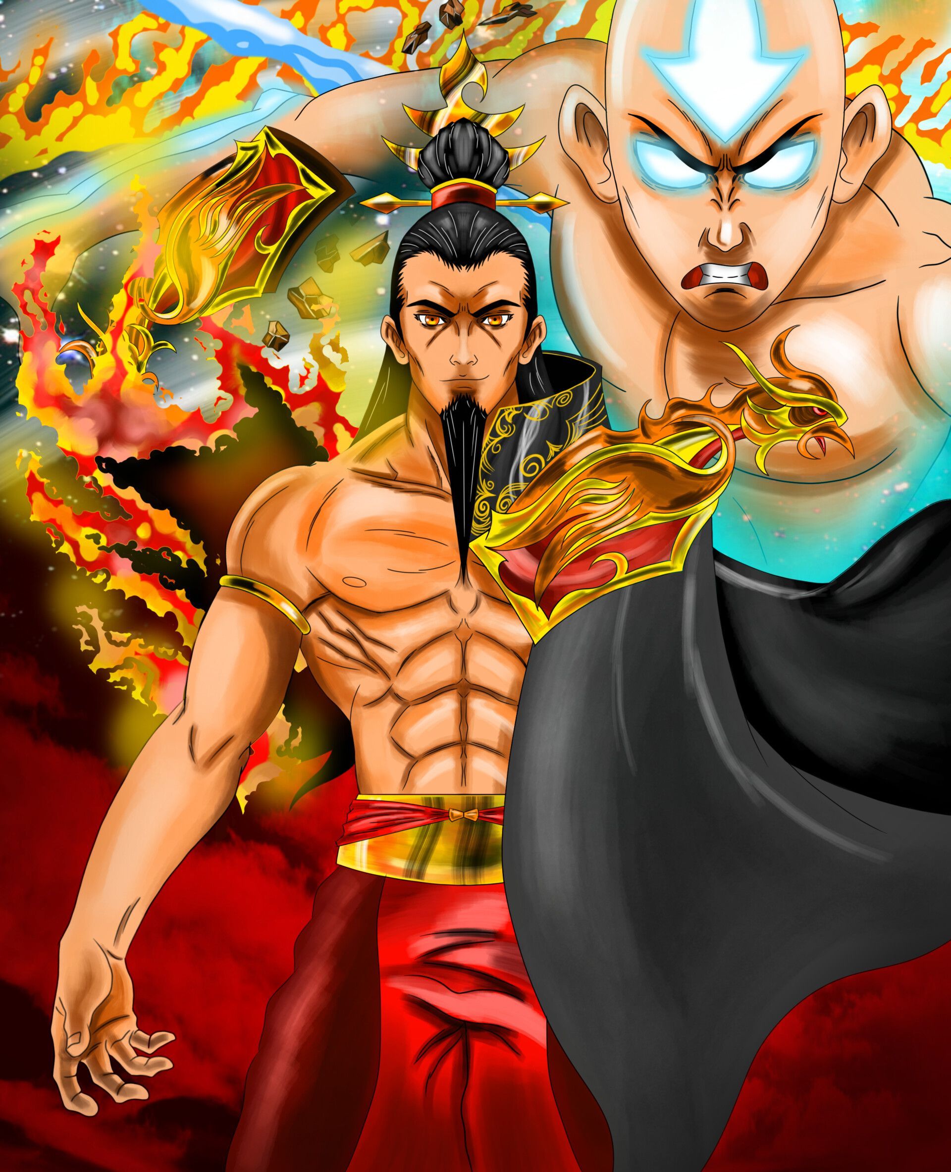 1920x2367 Aang y Ozai
