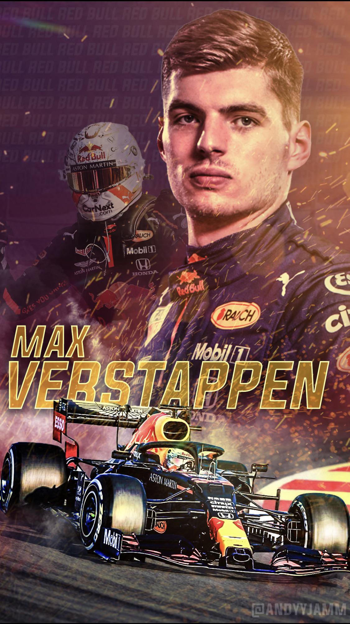 1125x2005 Max Verstappen wallpaper