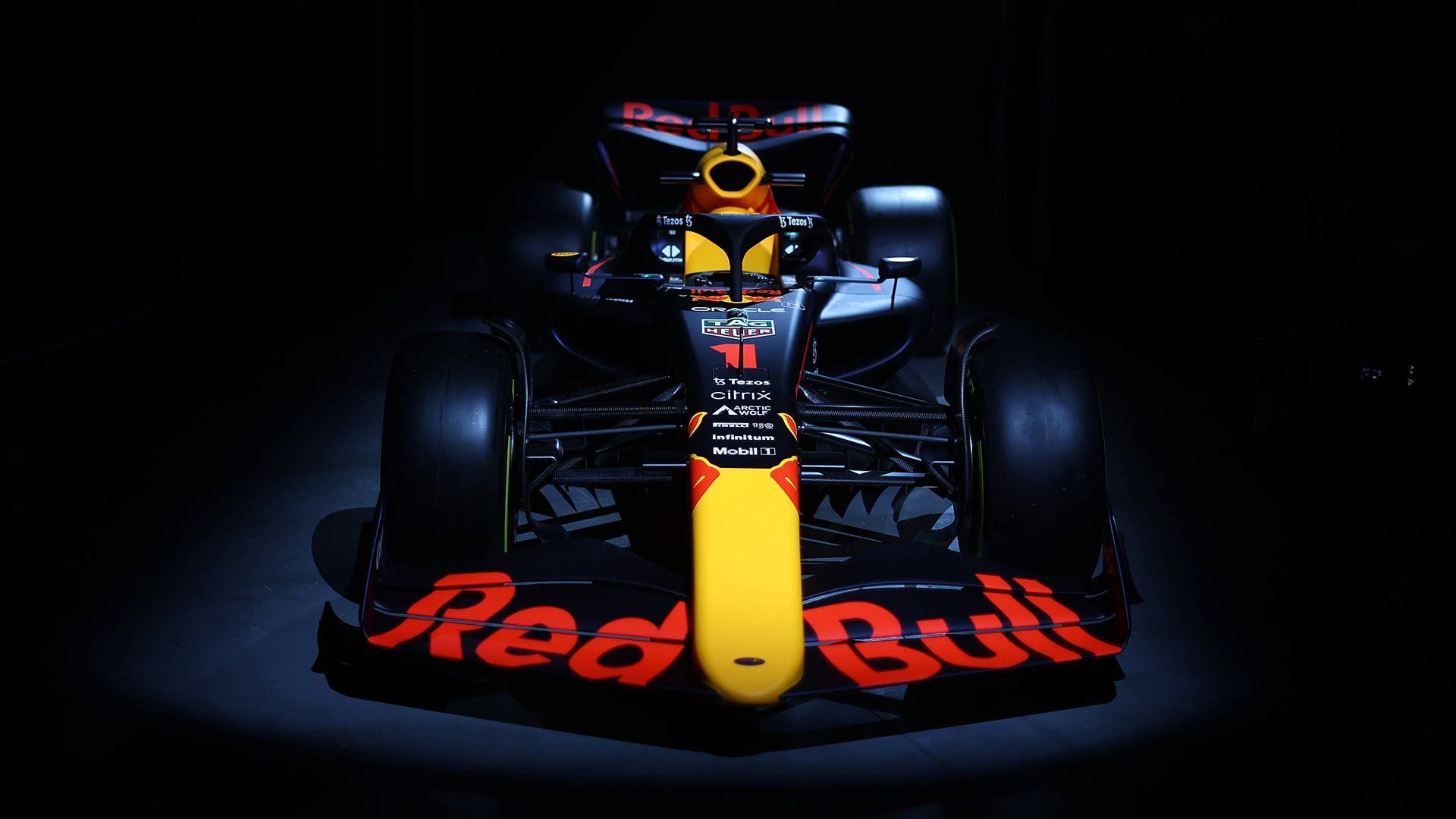 1920x1080 Download Max Verstappen Red Bull Racing RB18 Wallpaper