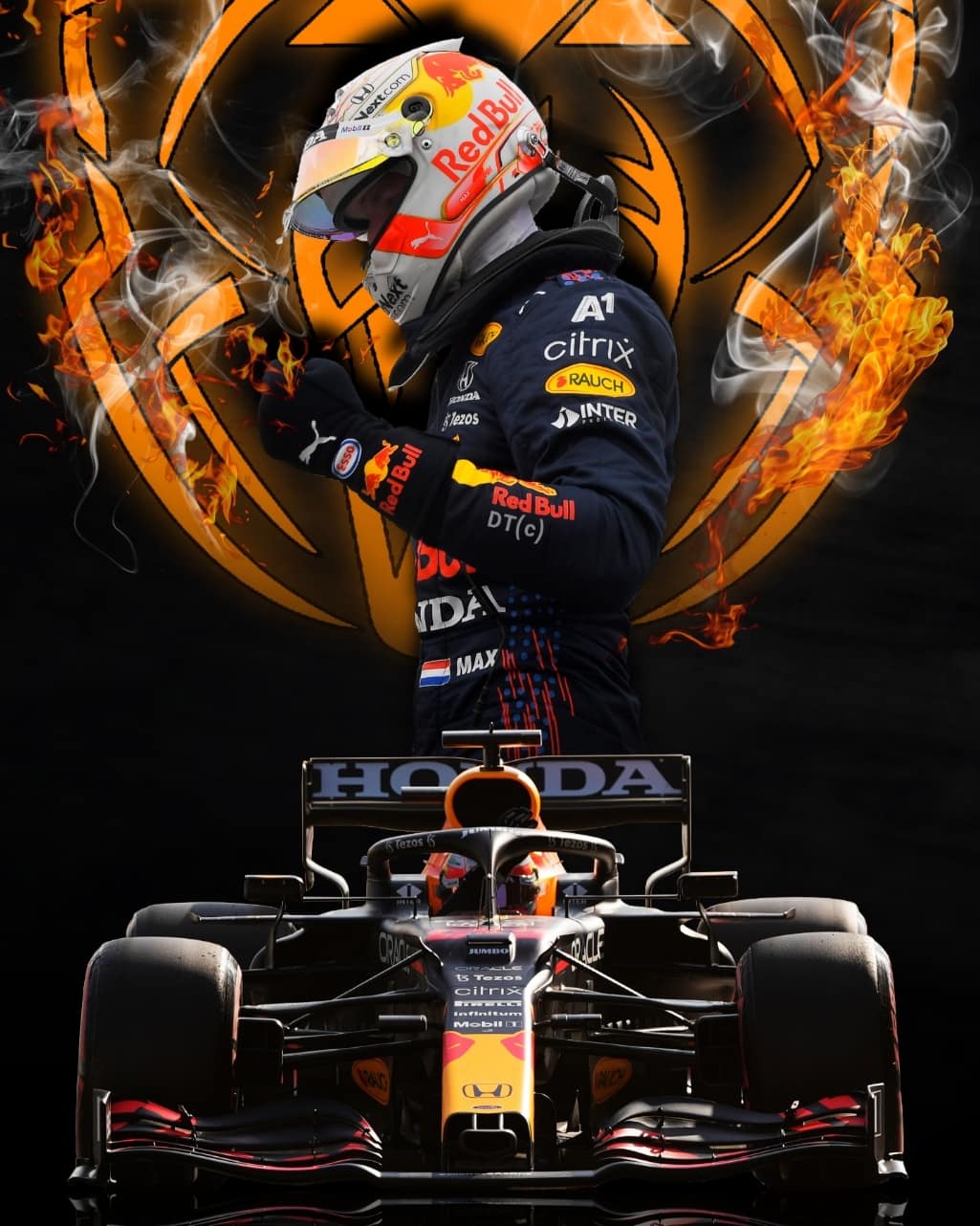 1025x1282 Max Verstappen F1 Wallpaper