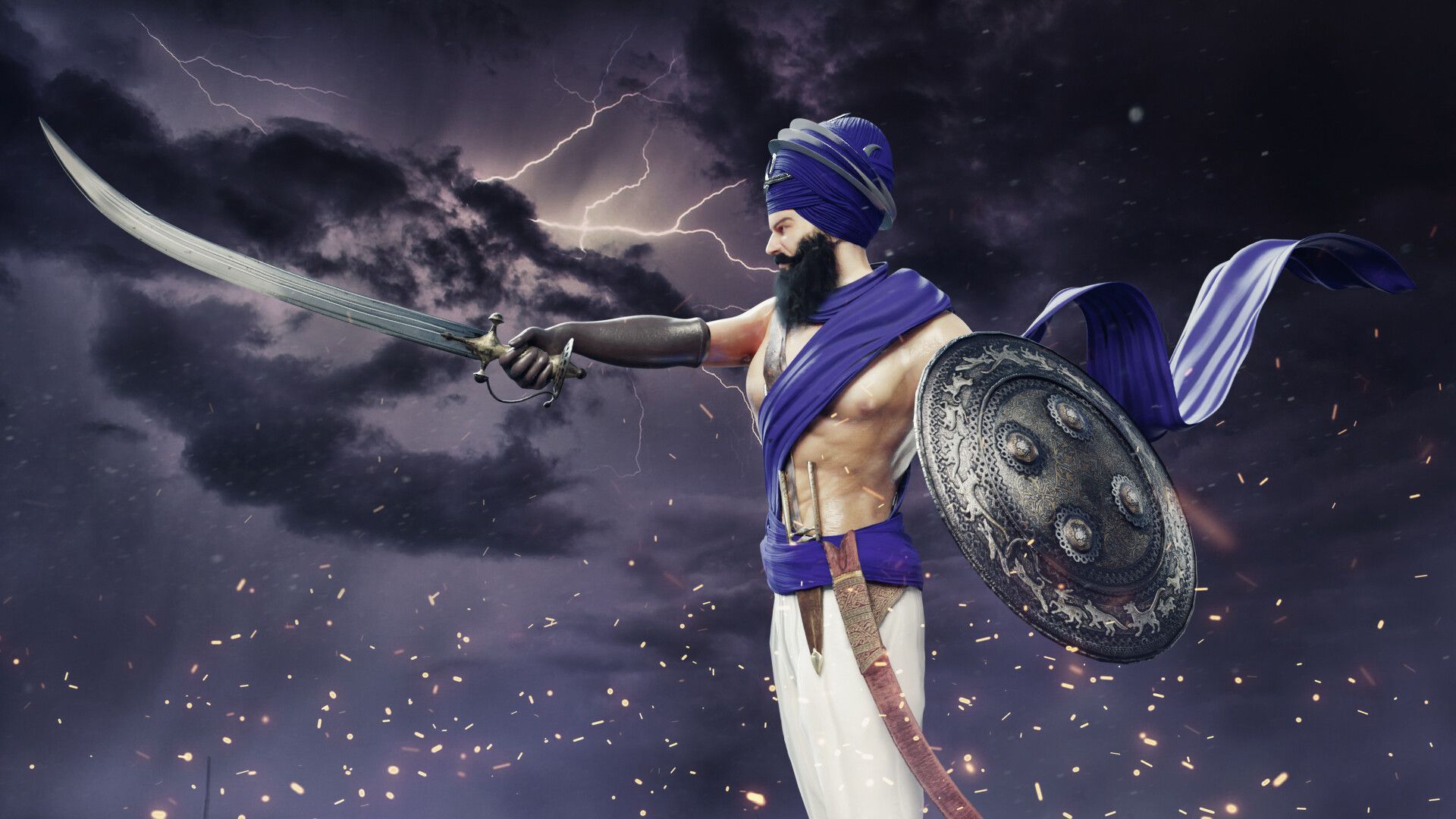 1920x1080 Sukhman Singh Bumrah Singh Warrior