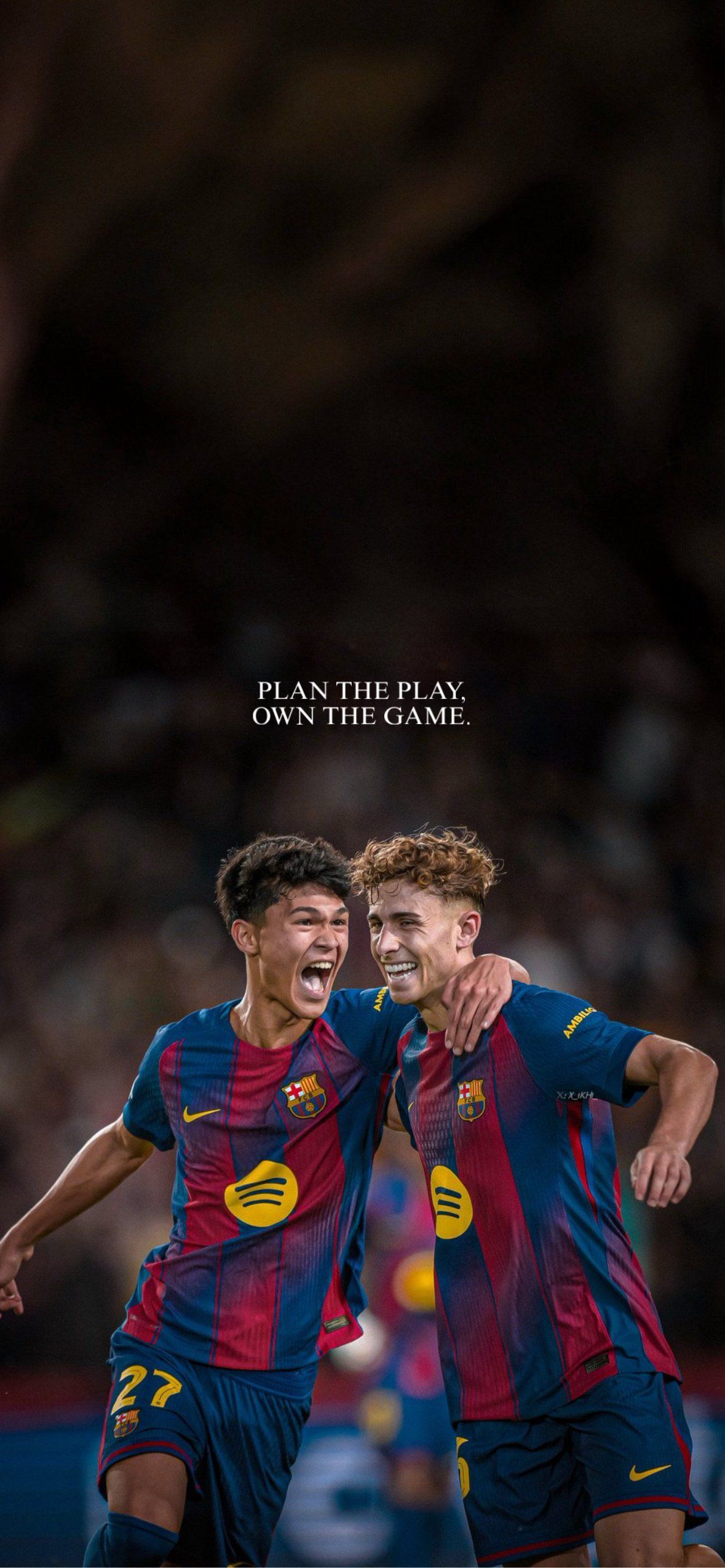 1179x2549 FC Barcelona Wallpaper 4k iPhone
