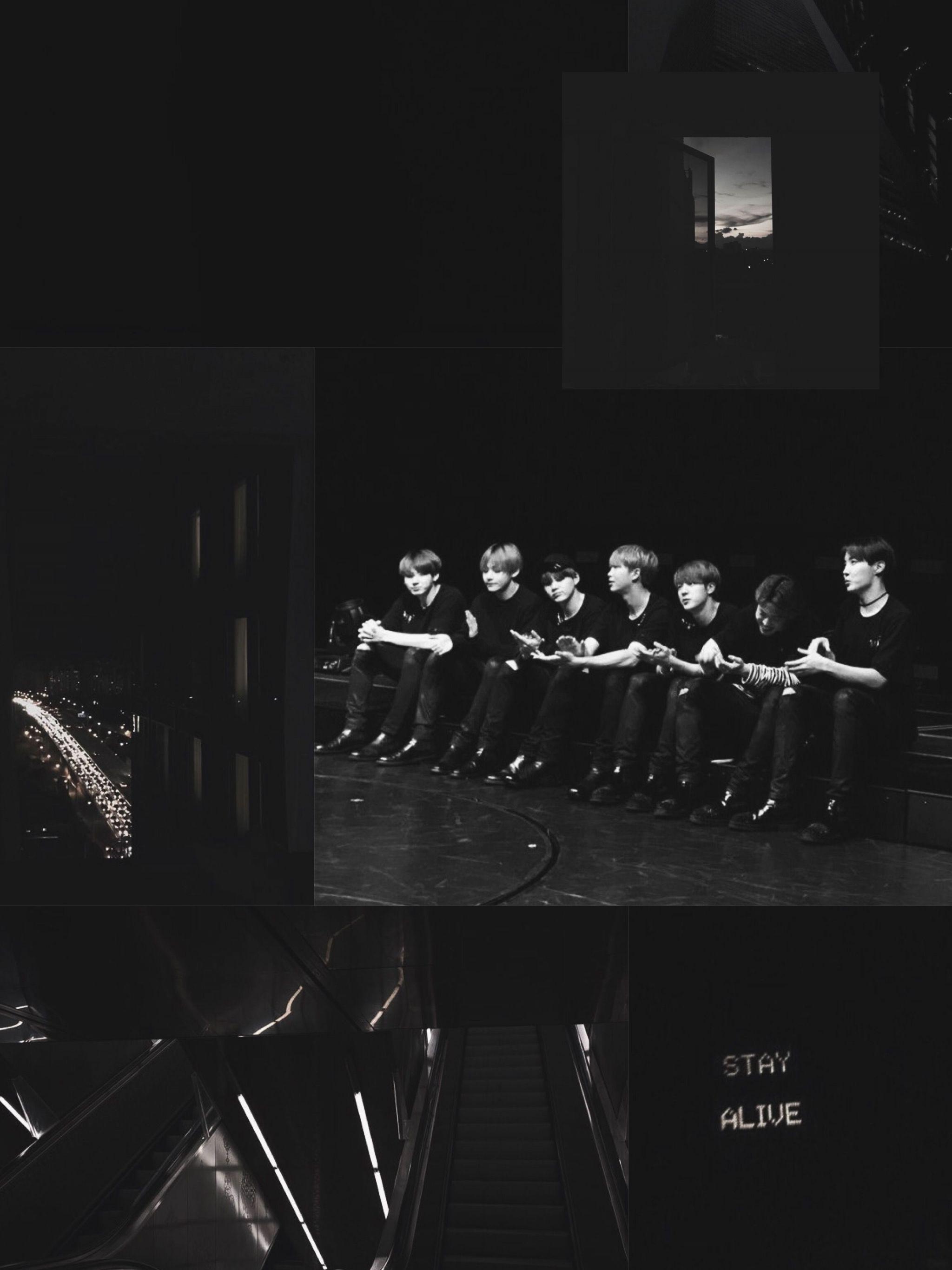 2048x2732 Free download Black aesthetic BTS wallpaper BTS BTS gang gang