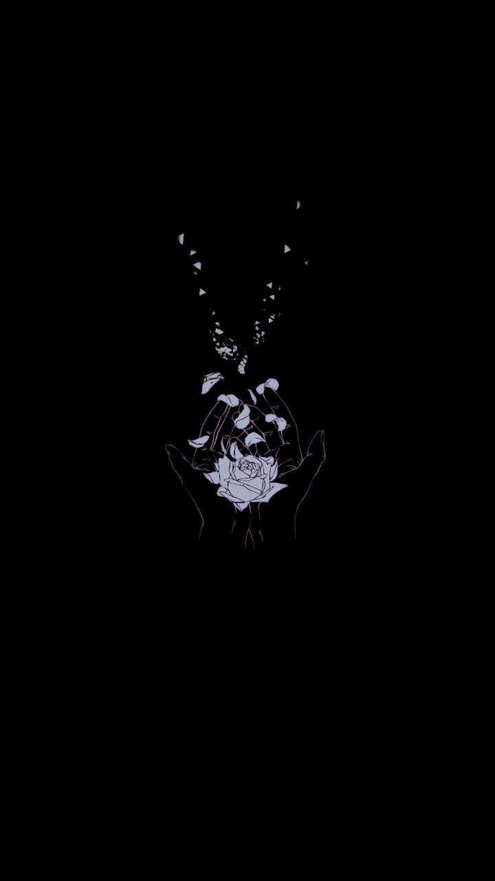 720x1280 My bad. Dark wallpaper, Black background wallpaper, Black