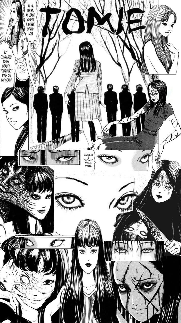736x1308 Tomie wallpaper