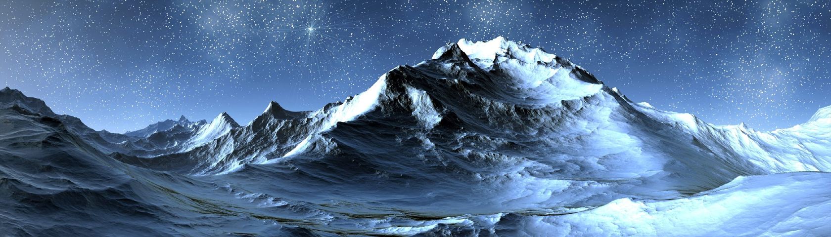 1680x480 Arctic Night • Image • WallpaperFusion by Binary Fortress Software