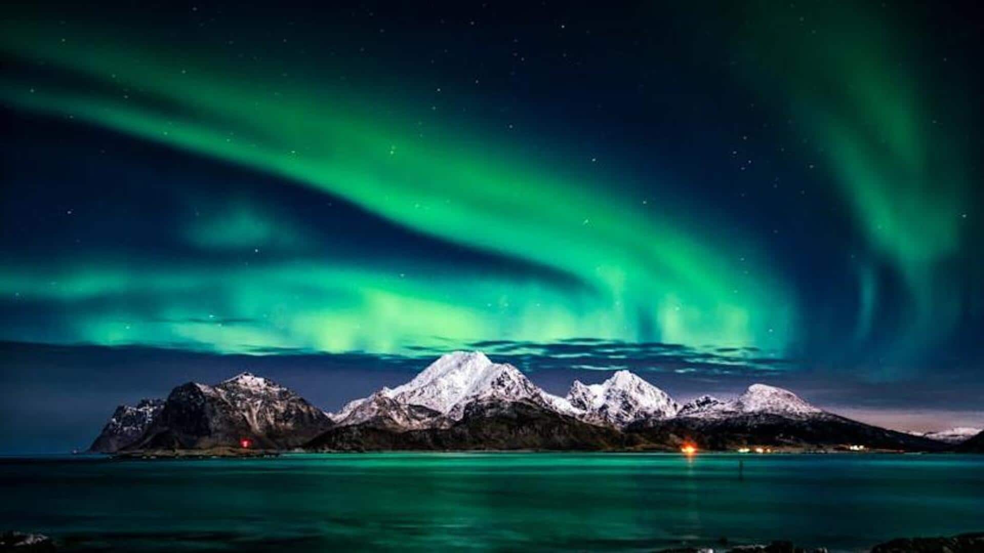 1920x1080 Experience the magic of aurora borealis in Arctic Circle, Finland