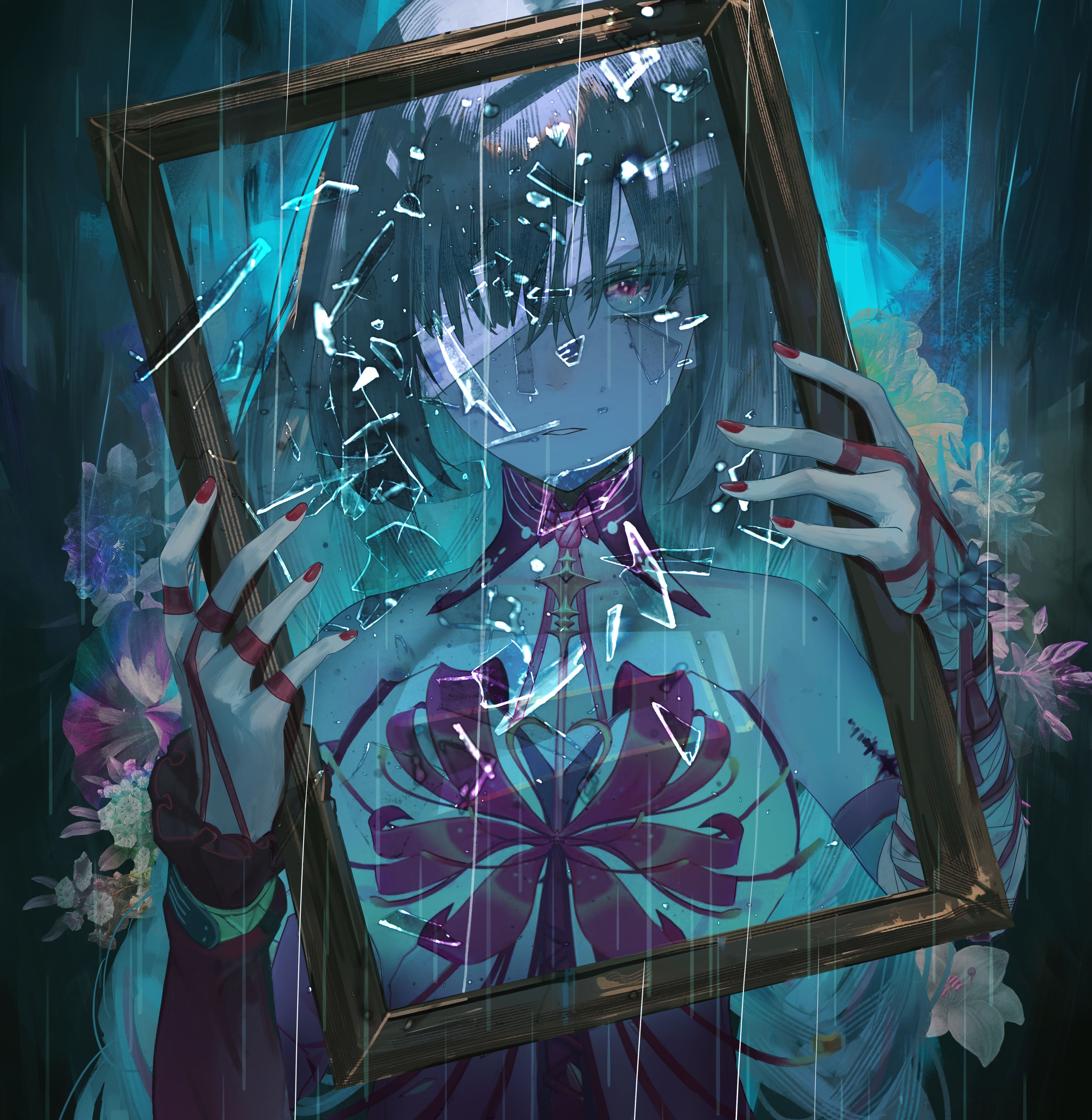 4096x4199 Phrolova Waves Anime Image Board