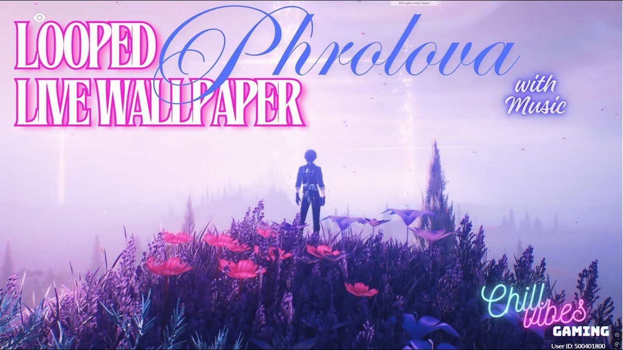 1280x720 [2K Looped Wuthering Waves Live Wallpaper. With Music In the Crimson Beyond