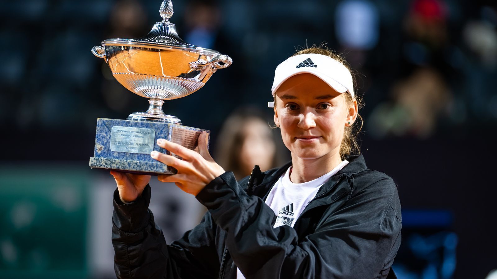 1600x900 Elena Rybakina: Wimbledon champion wins Italian Open after Anhelina Kalininia retires