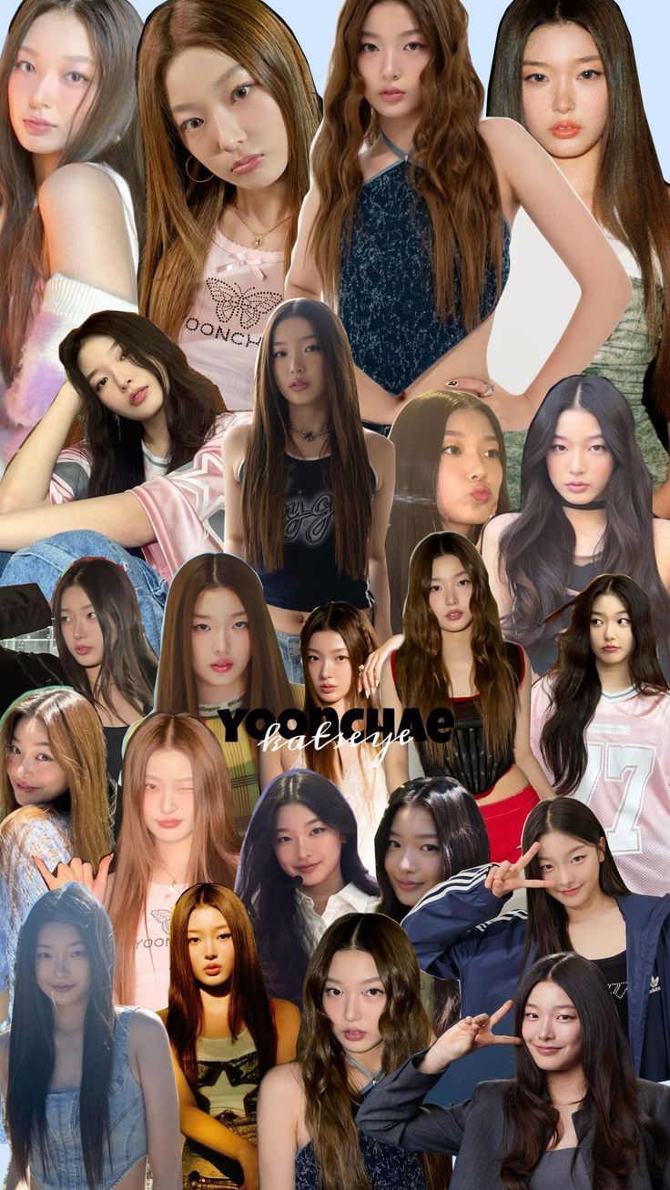 736x1308 yoonchae (katseye) wallpaper by me!!!