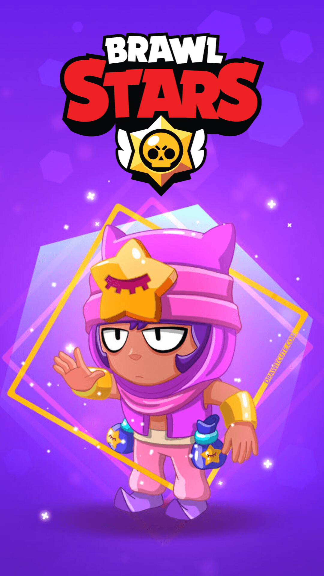 1080x1920 Sandy Brawl Stars Wallpaper