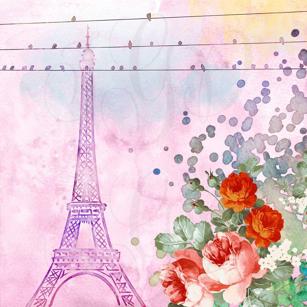 paris themed wallpaper