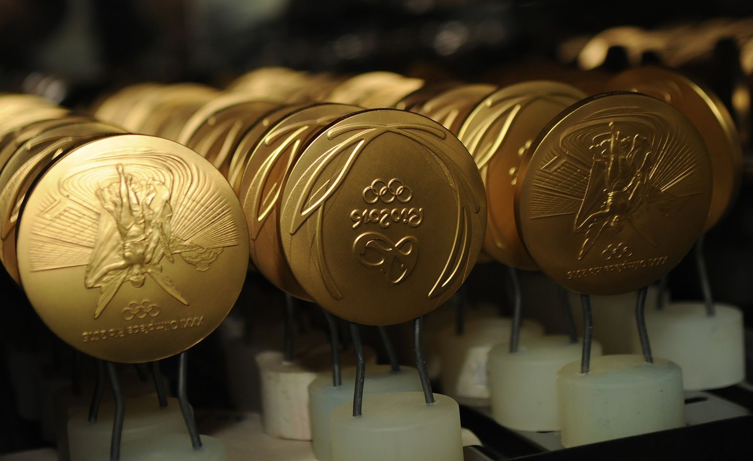 1540x944 The craft and design of the Rio Olympic medals. Wallpaper*
