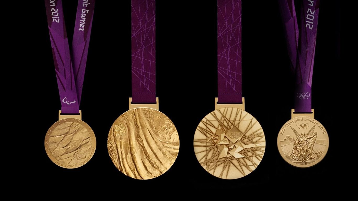 1366x768 Gold Medal Wallpaper