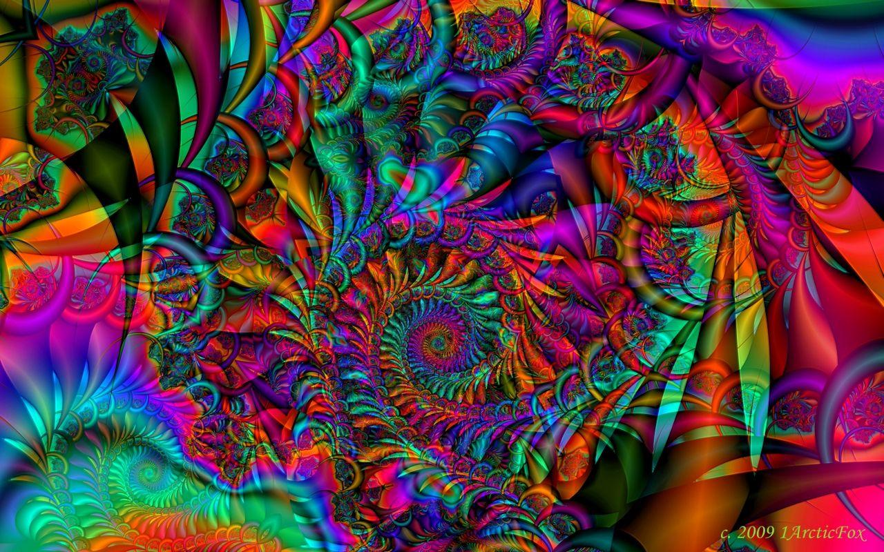 Hình nền 1280x800 Psychedelic Weed