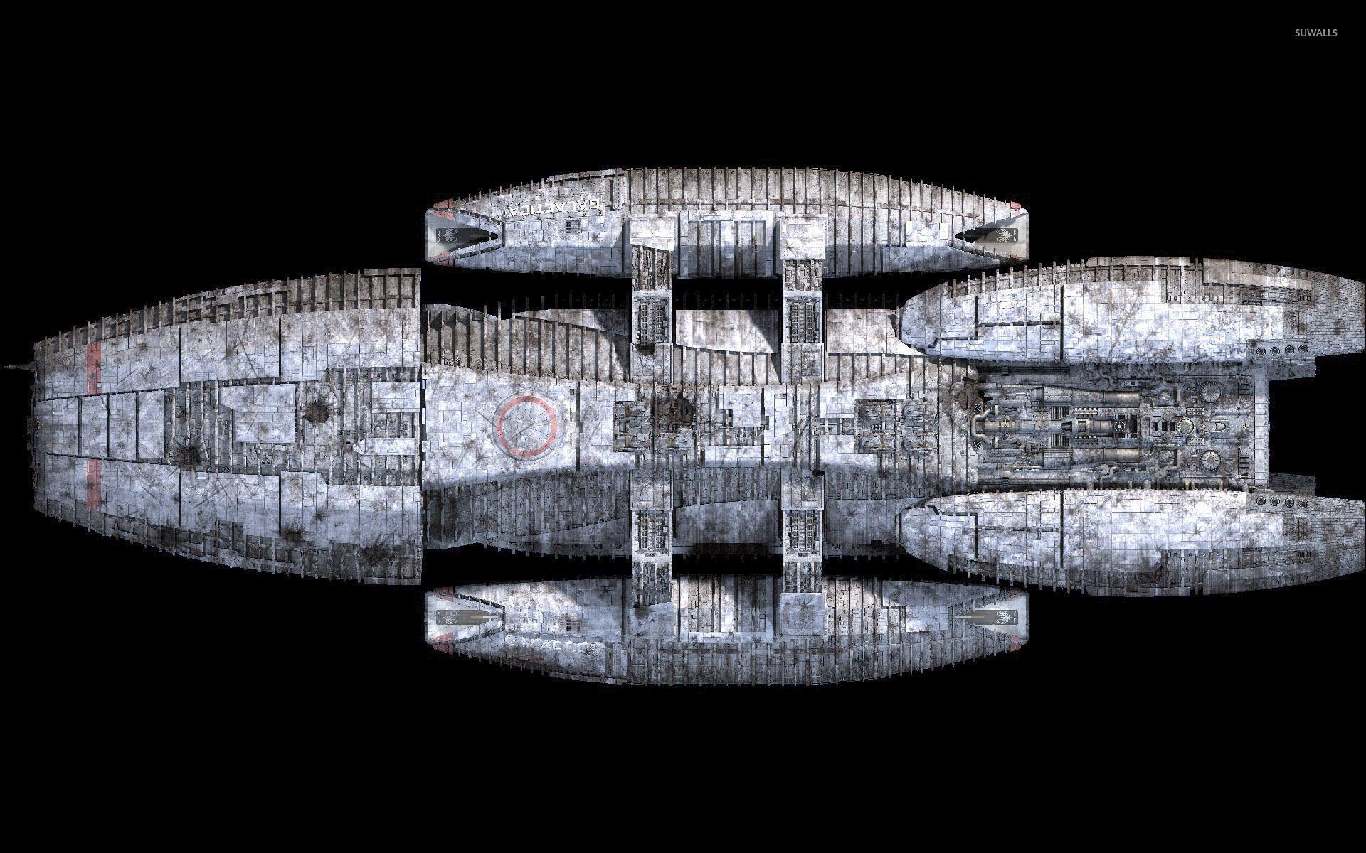 1920x1200 Battlestar Galactica spaceship [2] wallpaper Show wallpaper