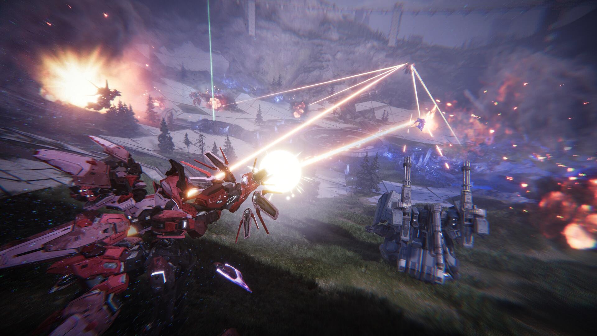 1920x1080 4K Ultra HD Mecha BREAK Action