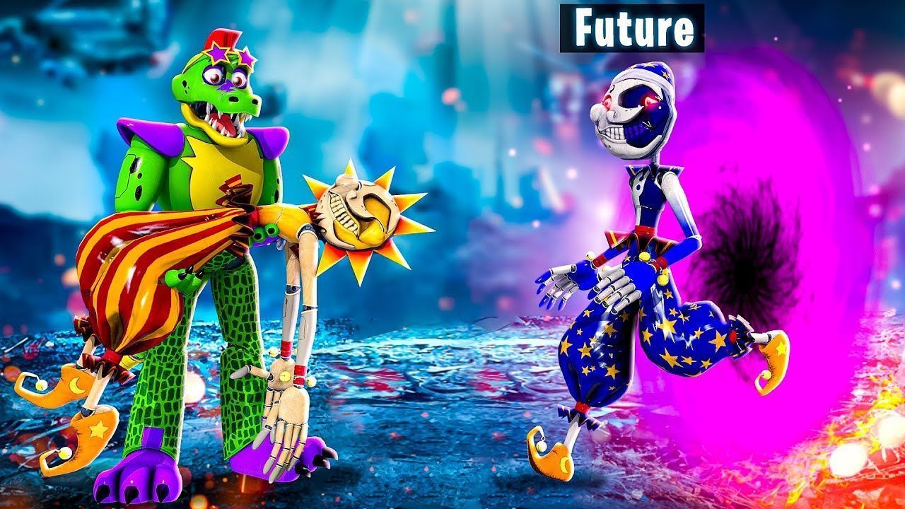 1280x720 Sun and Moon TRAVEL to the FUTURE! in VRCHAT