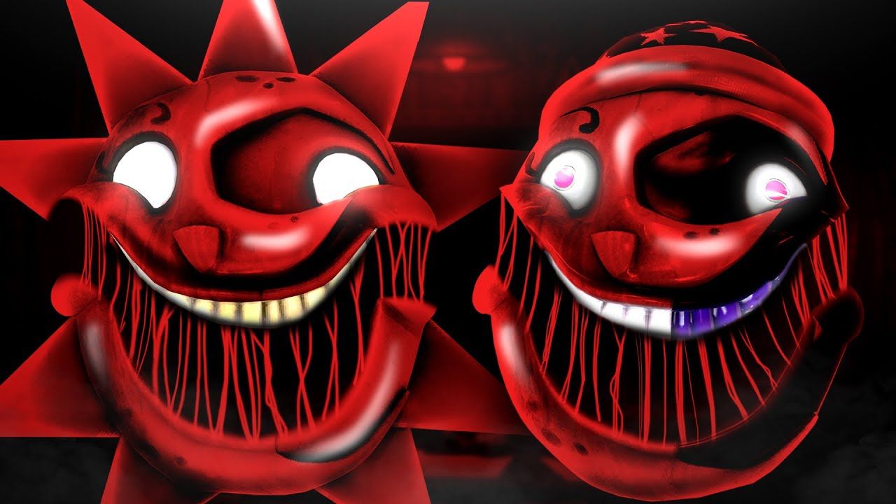 1280x720 More More Scary Games with Sun and Moon