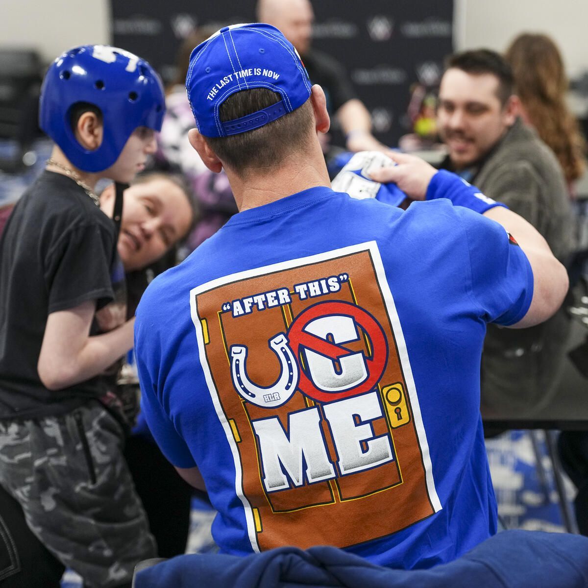 1200x1200 John Cena grants wishes before Royal Rumble 2025: photoWWE