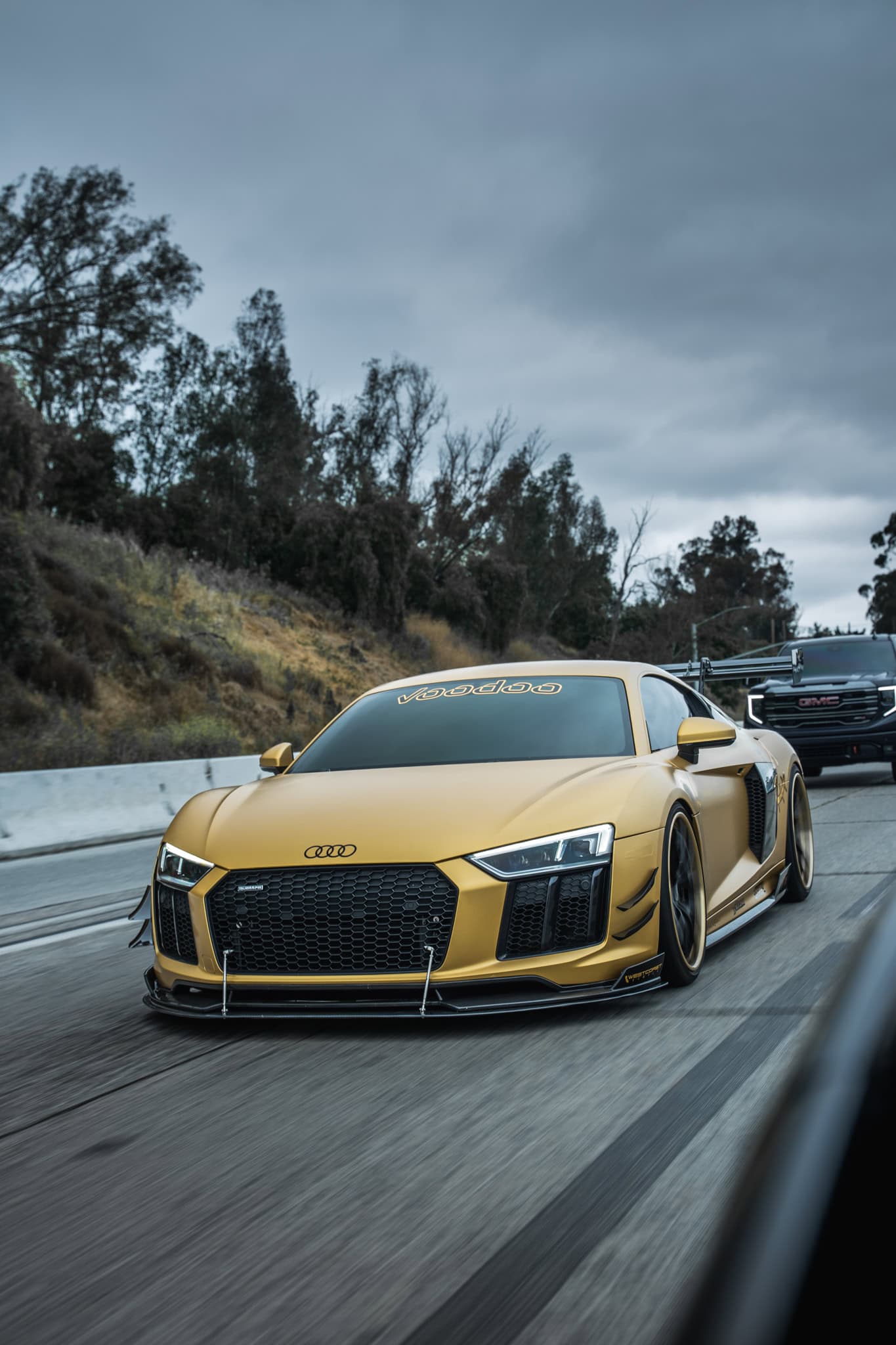 1365x2048 Gold Audi R8 Twin Turbo Targa Series Forged™