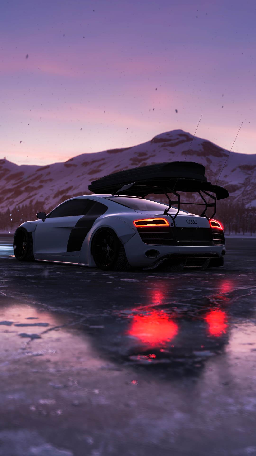 1080x1920 Twin Turbo R8 Wallpaper