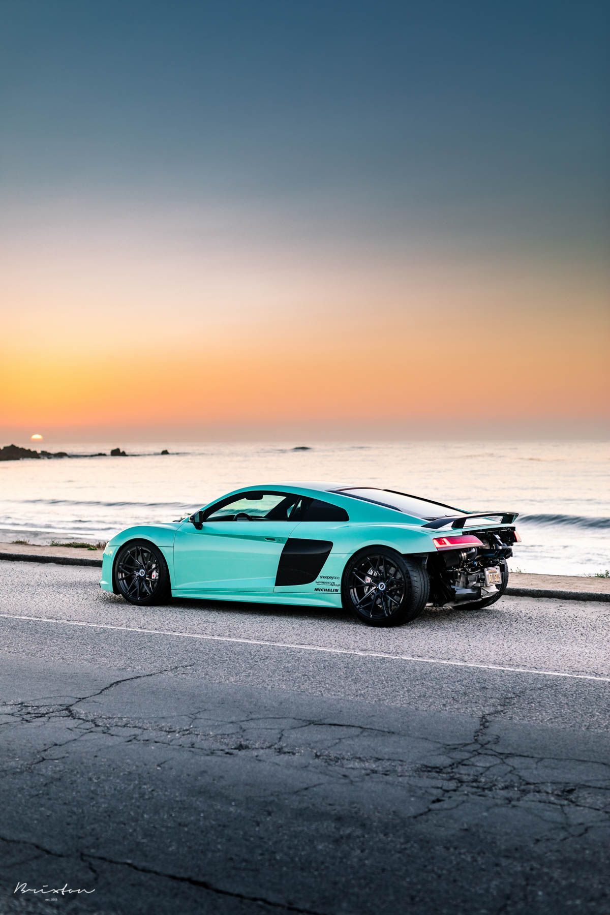 1200x1800 Teal Audi R8 Forged™